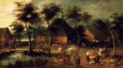 Village square Jan Breughel